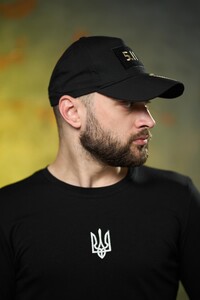 Фото - Кепка черная рип стоп унисекс Intruder 5.11 (черн. выш.) белая надпись - Men box
