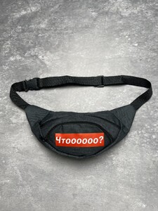 Фото - Молодежная бананка Intruder принт Чтооооо темный меланж - Men box