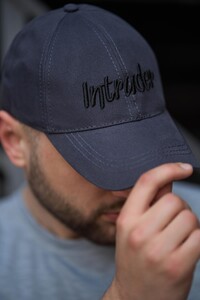 Фото - Кепка базова унісекс Intruder big сіра - Men box