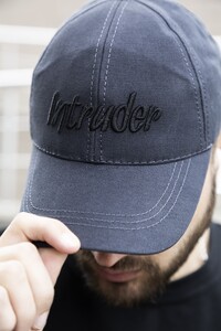 Фото - Кепка базова унісекс Intruder big сіра - Men box