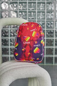 Фото - Яскравий рюкзак Intruder міні Likee фіолетовий - Men box