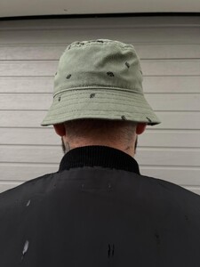 Фото - Однотонна універсальна темно-зелена панама Intruder - Men box