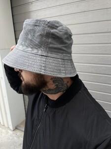 Фото - Однотонна універсальна сіра панама Intruder - Men box