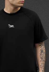 Фото - Мужской летний комплект Футболка + шорты Staff mb logo black - Men box