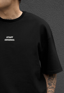 Фото - Чоловічий літній комплект футболка + шорти Staff no black oversize - Men box