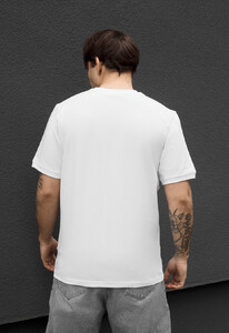 Фото - Мужская современная футболка Staff lu white logo - Men box