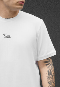 Фото - Мужская современная футболка Staff lu white logo - Men box
