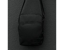 Фото - Мужская однотонная черная барсетка Staff all black - Men box