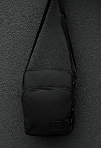 Фото - Чоловіча однотонна чорна барсетка Staff all black - Men box