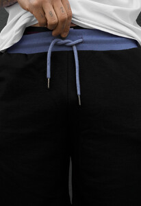 Фото - Чоловічі бавовняні трикотажні шорти Staff ry black & blue - Men box