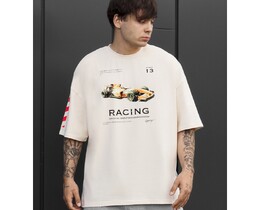 Фото - Мужская молодежная футболка Staff racing oversize - Men box