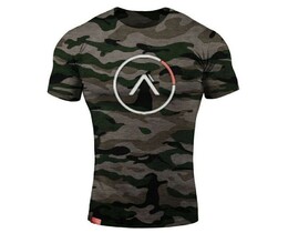 Фото - Спортивная мужская футболка от бренда Alpha камуфляжная - Men box