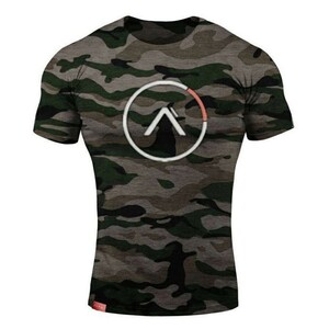 Фото - Спортивная мужская футболка от бренда Alpha камуфляжная - Men box