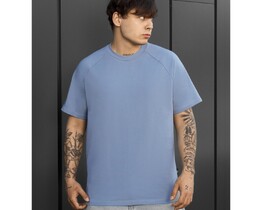 Фото - Мужская однотонная футболка Staff basic blue - Men box