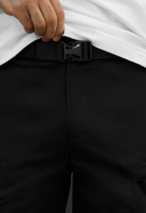 Фото - Мужские шорты Staff cargo fot black из прочной ткани - Men box