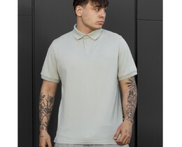 Фото - Мужское однотонное поло Staff we logo light olive - Men box