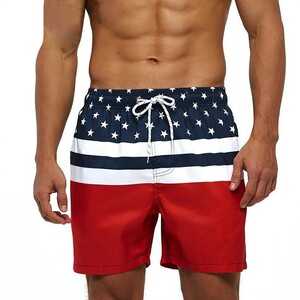 Фото - Длинные шорты для плавания мужские от Escatch со шнуровкой - Men box