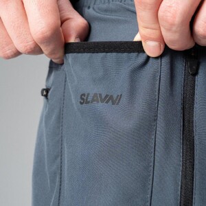 Фото - Мужские летние шорты Slavni Breeze темно-серого цвета - Men box