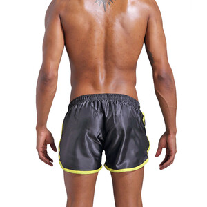 Фото - Шорты для плавания с разрезами по бокам Beach Sport черные - Men box