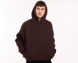 Фото - Мужское утепленное худые oversize Pobedov Urbanist цвет шоколадный - Men box