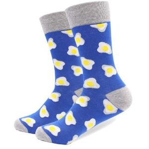 Фото - Носки от бренда Friendly Socks с принтом "Жареное яйцо" - Men box