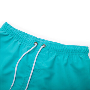 Фото - Мужские пляжные шорты Eussieinq на завязках голубого цвета - Men box