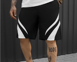 Фото - Чоловічі сучасні шорти Staff ph black & white logo - Men box