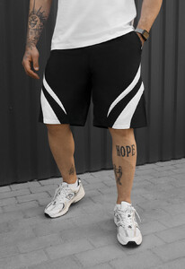 Фото - Мужские современные шорты Staff ph black & white logo - Men box