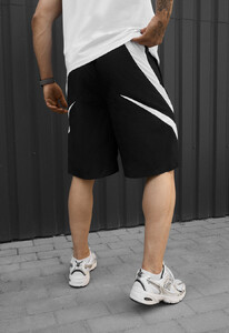 Фото - Мужские современные шорты Staff ph black & white logo - Men box