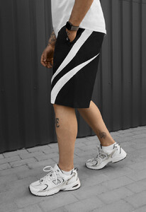 Фото - Мужские современные шорты Staff ph black & white logo - Men box