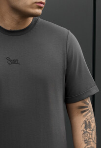 Фото - Чоловіча однотонна футболка Staff dark gray logo - Men box