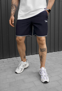 Фото - Чоловічі легкі пляжні шорти Staff el navy logo - Men box