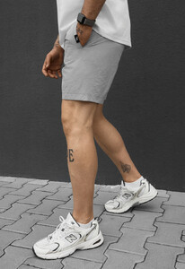 Фото - Чоловічі пляжні шорти Staff po light gray з кишенями - Men box
