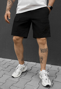 Фото - Чоловічі шорти Staff cargo kr black з якісної європейської бавовни - Men box
