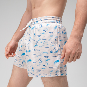 Фото - Чоловічі шорти для плавання Slavni Swimming Pool Print молочно-блакитні - Men box
