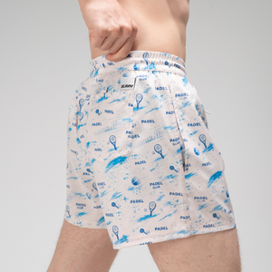 Фото - Чоловічі шорти для плавання Slavni Swimming Pool Print молочно-блакитні - Men box