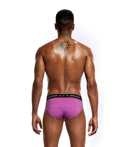 Фото - Брифы мужские Pinky Senson фиолетовые с черной резинкой - Men box