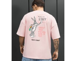 Фото - Чоловіча футболка Staff what&rsquo;s up oversize з принтом - Men box