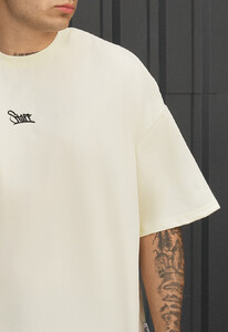 Фото - Мужская практичная футболка Staff logo milk oversize - Men box