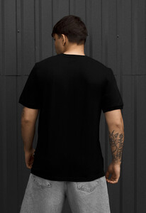 Фото - Мужская футболка Staff lu black logo reflective с рефлективным принтом - Men box