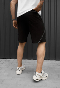 Фото - Мужские спортивные трикотажные шорты Staff rag black - Men box