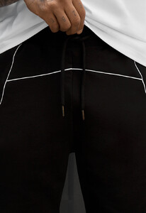 Фото - Мужские спортивные трикотажные шорты Staff rag black - Men box