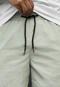 Фото - Мужские однотонные пляжные шорты Staff po light gray с карманами - Men box