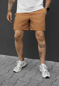 Фото - Мужские пляжные шорты Staff po ochre с карманами - Men box