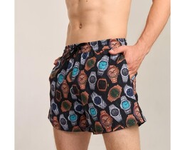 Фото - Чоловічі шорти для плавання Slavni Swimming Pool Print Hodynnyky - Men box