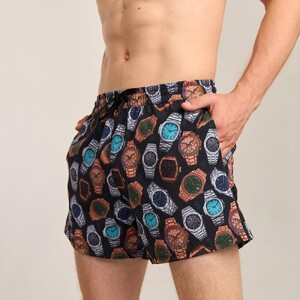 Фото - Чоловічі шорти для плавання Slavni Swimming Pool Print Hodynnyky - Men box