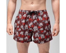 Фото - Чоловічі шорти для плавання Slavni Swimming Pool Print Koty - Men box