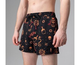 Фото - Чоловічі шорти для плавання Slavni Swimming Pool Print Totem - Men box