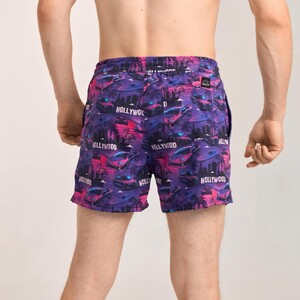 Фото - Чоловічі шорти для плавання Slavni Swimming Pool Print Hollywood - Men box
