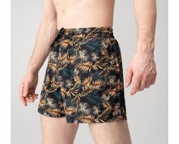 Фото - Чоловічі швидковисихаючі шорти для плавання Slavni Swimming Pool Print Lystya - Men box